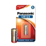 Patarei Panasonic CR123 Liitium 3V 1tk (2/3)