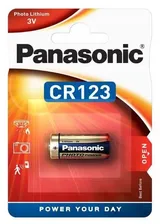 Patarei Panasonic CR123 Liitium 3V 1tk (3/3)