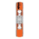 Liitmik 221-2411 450V 2x0.2-4mm² läbipaistev/oranž (2/6)