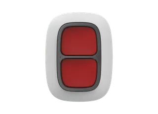Paanikanupp DoubleButton valge