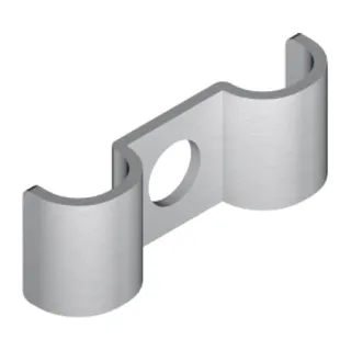 Klamber 405612 UEF12 12mm E-90, auguga, kahele kaablile
