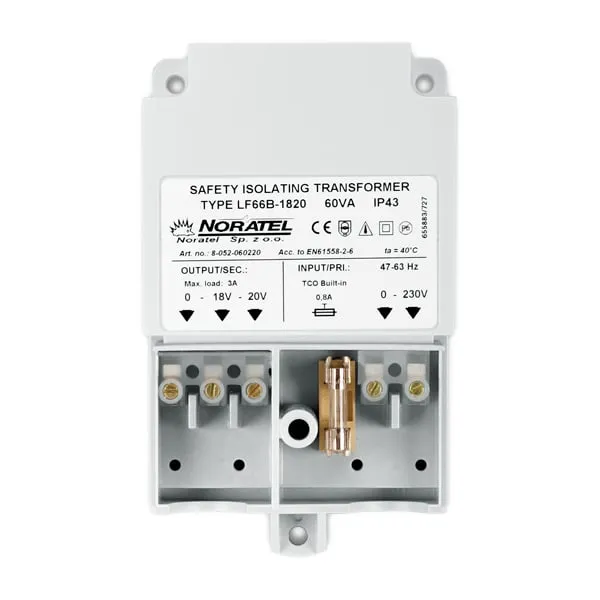 Trafo TR-60 VA 230V/2AC 60VA | kaameramaailm.ee Trafo TR-60 VA 230V/2AC 60VA
