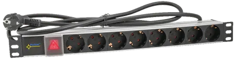 Toitepaneel rack kapile RALZ/F 230VAC 8 pesa