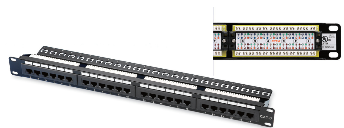 Paneel 400800 C6 CAT6 UTP 24-port