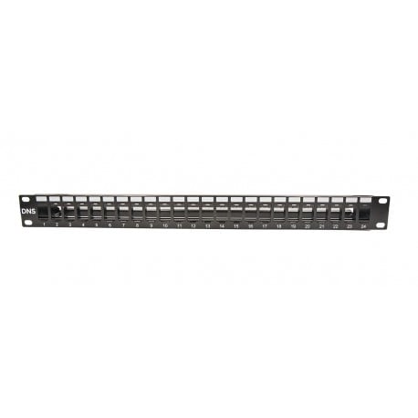 Patch paneel 400814 CAT6 UTP 24-port tühi