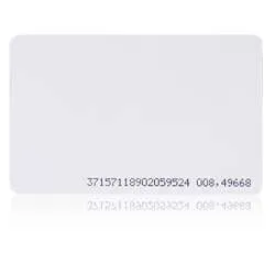 Läbipääsukaart RFID S301A ISO õhuke valge