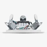 Laekõlar MCR 4T 4" ääriseta 100V 6W 90dB valge (3/4)