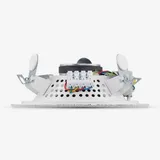 Laekõlar MCR 6T 6" ääriseta metall valge (3/4)