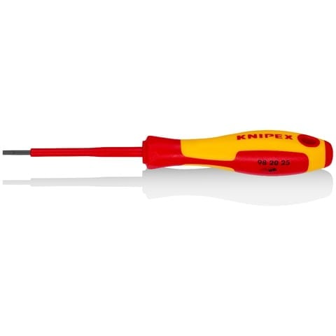 Isoleeritud kruvikeeraja 98 20 25 2.5mm 1000V lapik