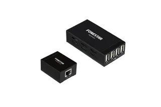 Kaabel FO‑357U USB 1>4 pikendus CAT5 50m