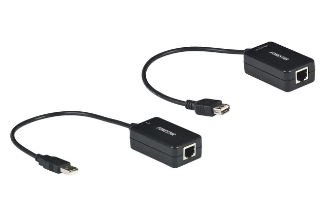 USB pikendaja FO-358 CAT 5E/6 | kaameramaailm.ee USB pikendaja FO-358 CAT 5E/6