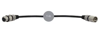 Audiokaabel SM‑675‑NE‑1 XLR‑F - XLR‑M 1m