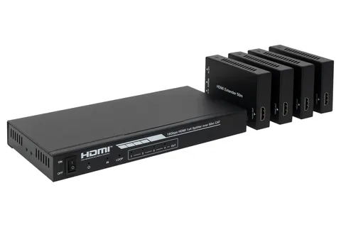 HDMI jagaja FO-22CAT4 1x4 CAT 6/6a/7