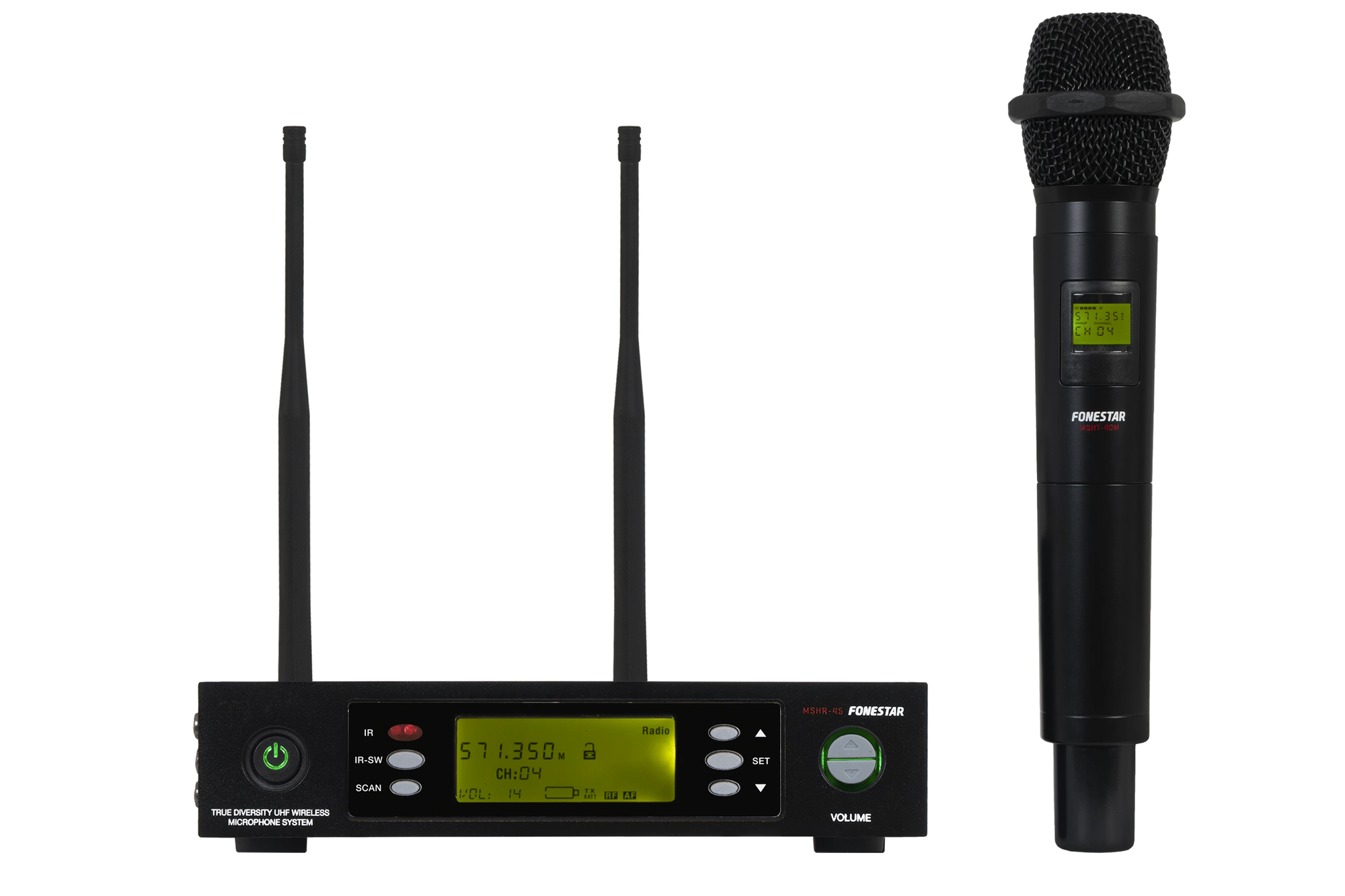 Mikrofon MSH‑887‑512 UHF vööpakiga 512-525mHz