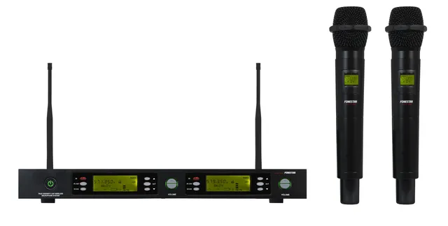 Topelt UHF käsimikrofon MSH‑895‑512 | kaameramaailm.ee Topelt UHF käsimikrofon MSH‑895‑512
