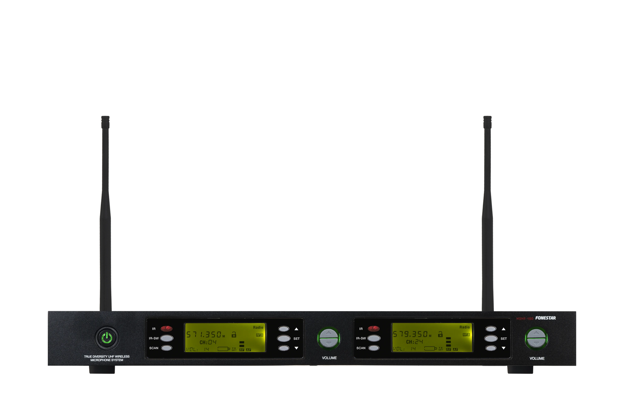 UHF topeltvastuvõtja MSHR‑46D‑512 512-525mHz