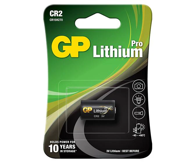 Patarei GP CR2 Pro Liitium 3V 16x27mm 1tk