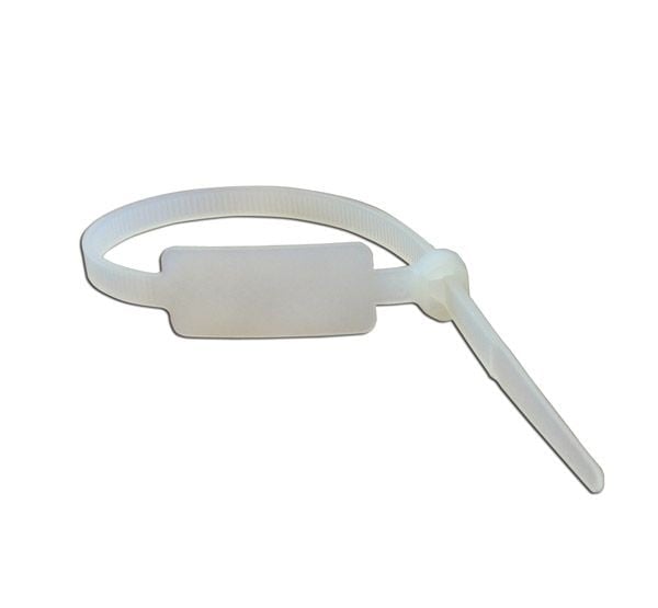Kaablirihmad / Nipukad 032063 4.6x180mm kirjaväljaga valge 100tk/pk