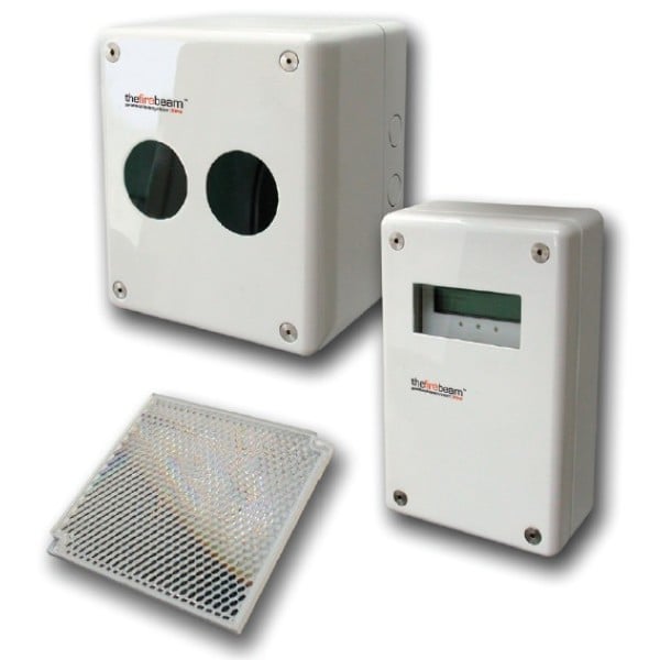 Optiline kiirsuitsuanduri komplekt Firebeam Xtra, kontroller + 1 reflektor 7-70 m
