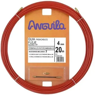 Tõmbetross 2.0400.020 Teraskaabel 4mm 20m punane