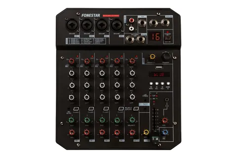 Helimikser MIX-6LIVE 4 mono 1 stereo kanal