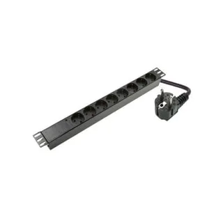 Toitepaneel lülitita PDU08FC14P 8x220V Schuko 19" Rack 1.8m