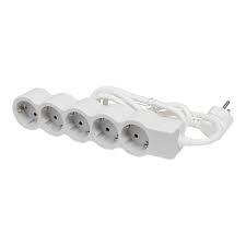 Pikendusjuhe 694555 5 pesa 16A 1.5m 1.5mm² valge
