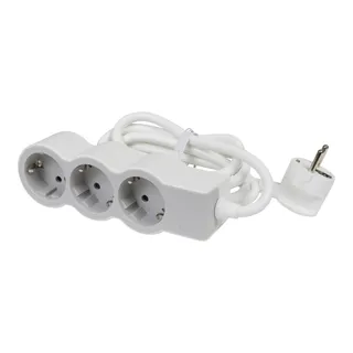 Pikendusjuhe 694559 3 pesa 16A 3m 1.5mm² valge