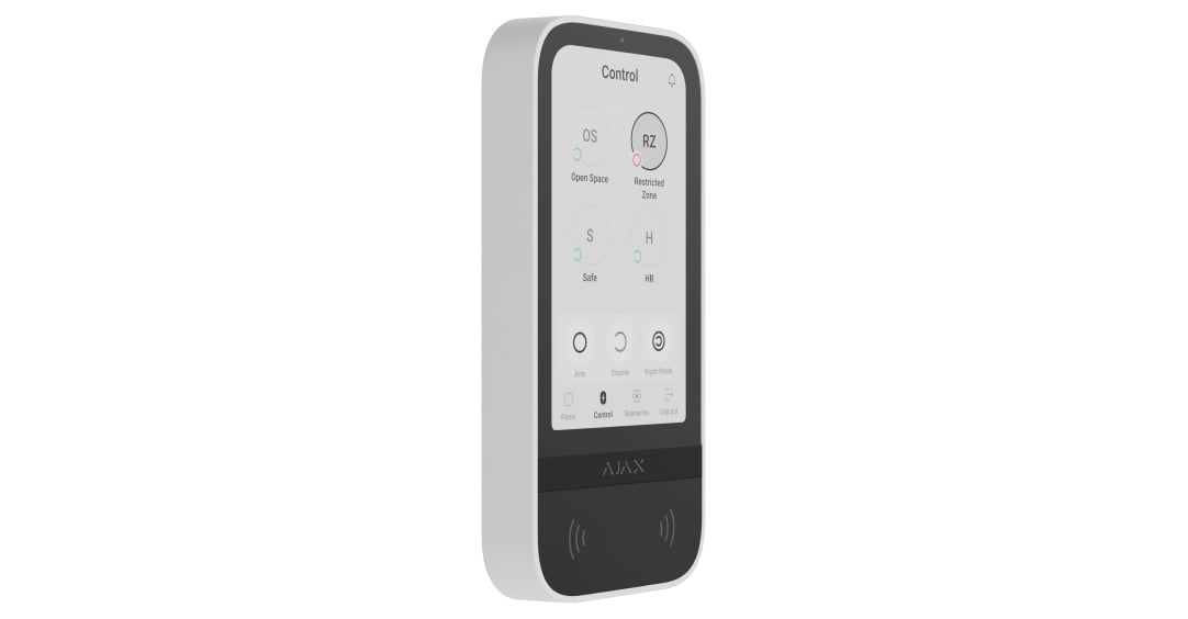 Sõrmistik KeyPad TouchScreen juhtmevaba puutetundlik valge