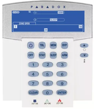 Klaviatuur K38 LCD juhtmevaba 32-tsooni
