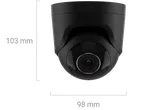 IP kaamera TurretCam 8MP 2,8mm kuppel ASP PoE must (2/4)