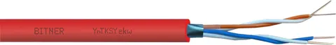 Ahelakaabel YnTKSYekw 1x2x0.8mm PVC punane