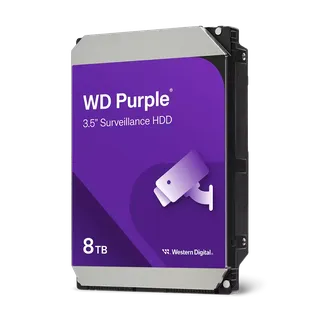 HDD WD85PURZ 8TB 5640rpm 256MB Purple