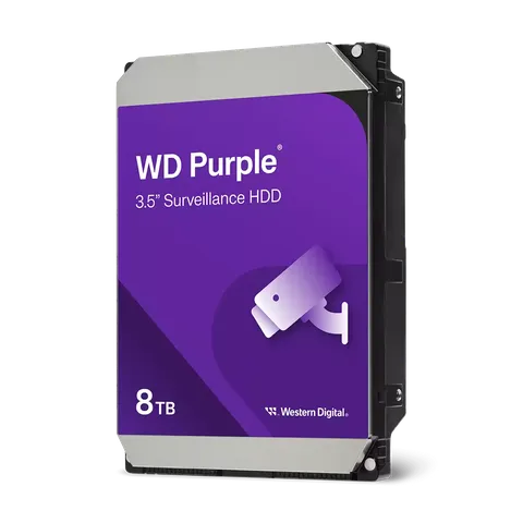 HDD WD85PURZ 8TB 5640rpm 256MB Purple