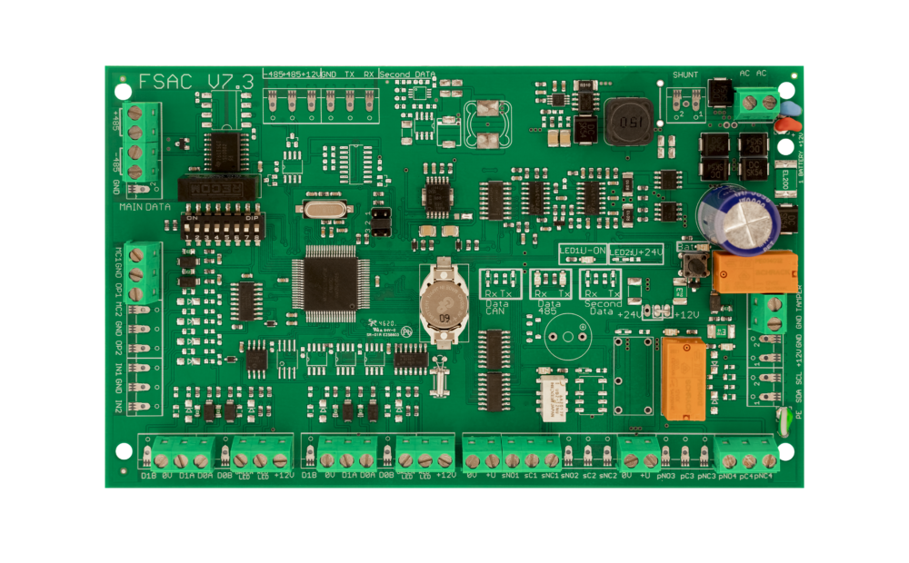 Läbipääsukontroller FS7301/12 PCB 1-door 12VDC