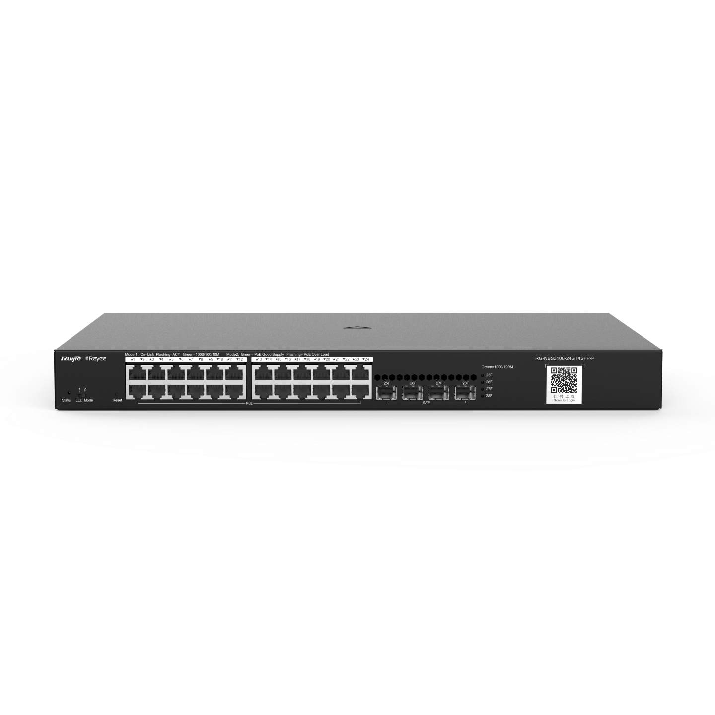 Switch RG-NBS3100-24GT4SFP-P-V2 28-porti
