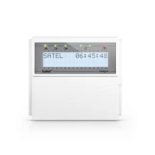 Klaviatuur INT-KLCD-W LCD valge