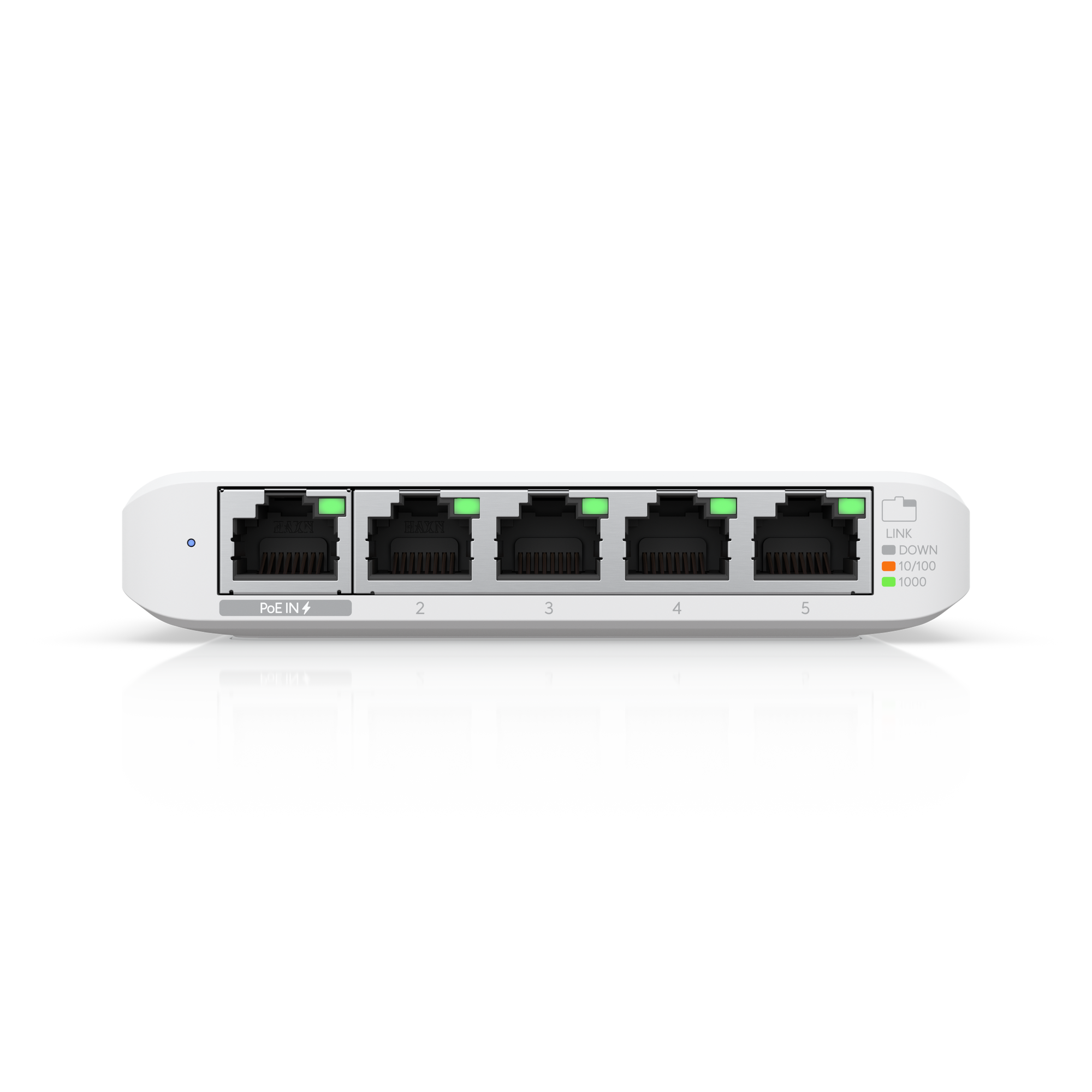 Ubiquiti USW-Flex-Mini UniFi manageeritav Gigabit switch • 5 porti • toide PoE või USB-C
