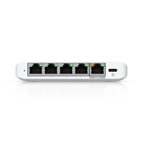 Switch USW-Flex-2.5G-5 Flex Mini 2.5G 4x2.5 GbE porti + 1 2.5GbE
