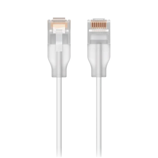 Etherlighting Patch kaabel UACC-Cable-Patch-EL-0.3M-W 3mm 0.3m RJ45 CAT6 valge | kaameramaailm.ee Etherlighting Patch kaabel UACC-Cable-Patch-EL-0.3M-W 3mm 0.3m RJ45 CAT6 valge