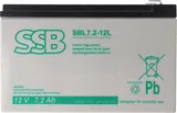 Aku SBL7.2-12L F2 12V 7.2Ah (1/2)