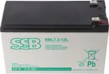 Aku SBL7.2-12L F2 12V 7.2Ah (2/2)
