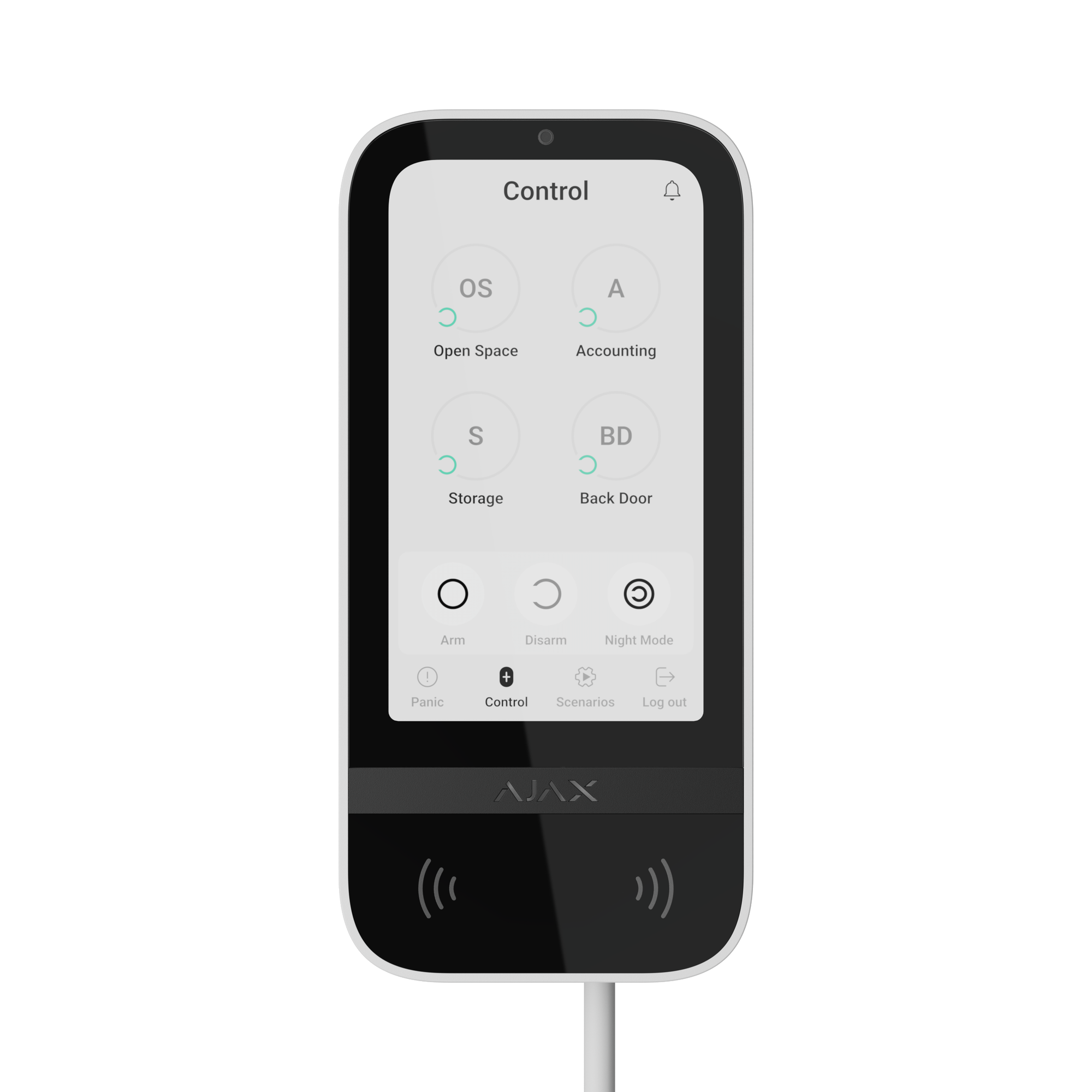 Sõrmistik Superior KeyPad TouchScreen Fibra valge
