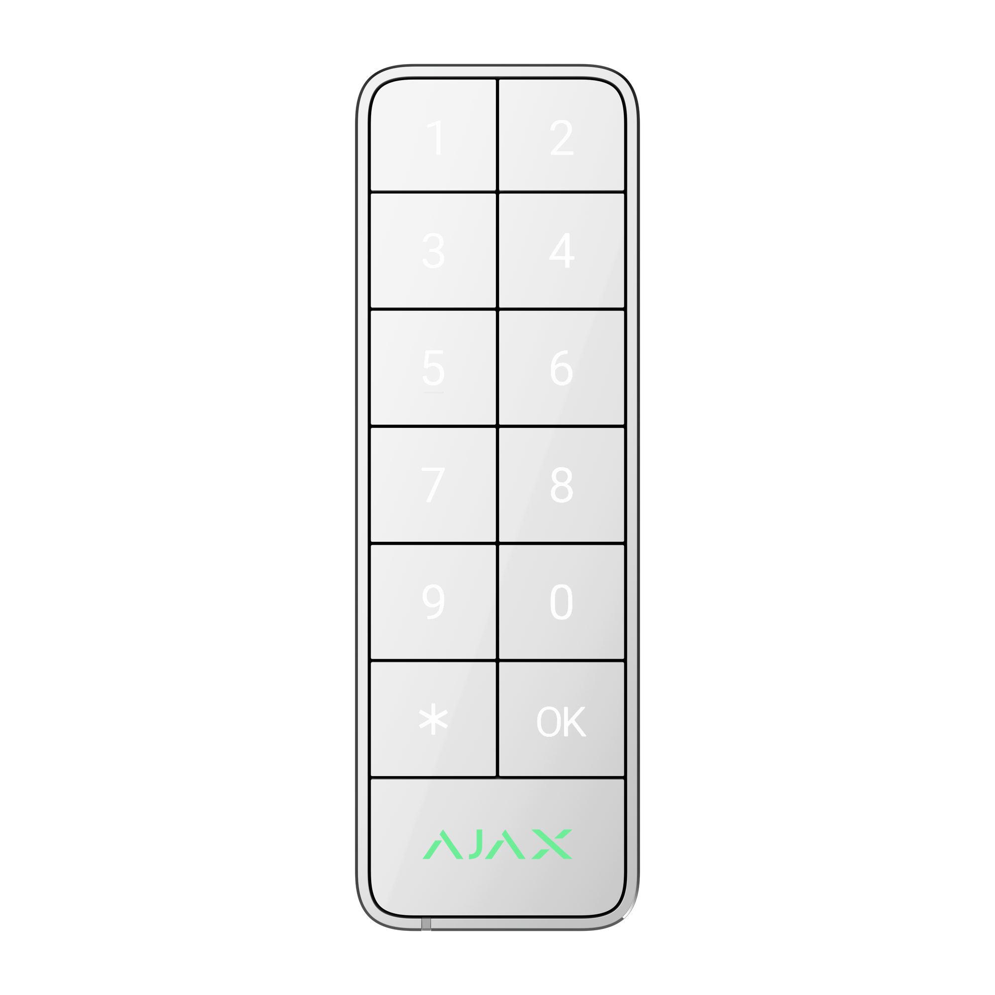 Sõrmistik Superior KeyPad Outdoor Fibra valge