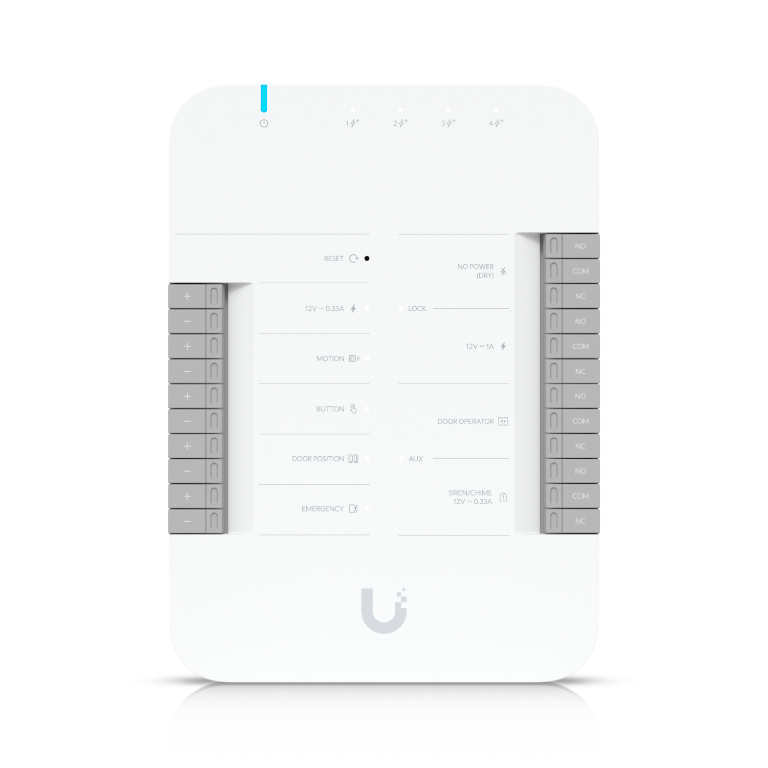 Läbipääsu kontroller UA-Hub-Door PoE RJ45 12V