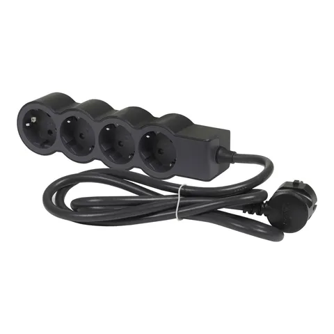 Pikendusjuhe 694553 4-pesa 16A 1.5m 1.5mm² must