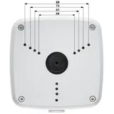 Dahua PFA122-V2 kaamerate kandiline paigaldusalus / ühendusbox / 3 augurida (2/3)
