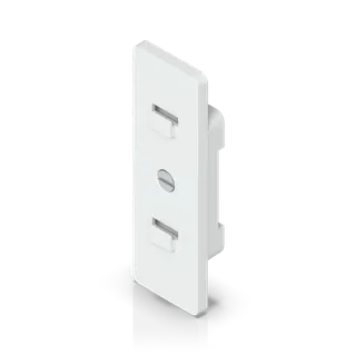 DIN-kinnitus UACC-Switch-DIN 125.7x40.5x20.6mm valge