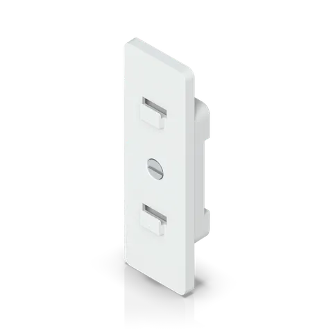DIN-kinnitus UACC-Switch-DIN 125.7x40.5x20.6mm valge