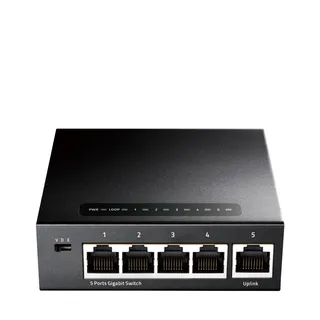 Switch GS105D Unmanaged 5-Port Gigabit 4.0